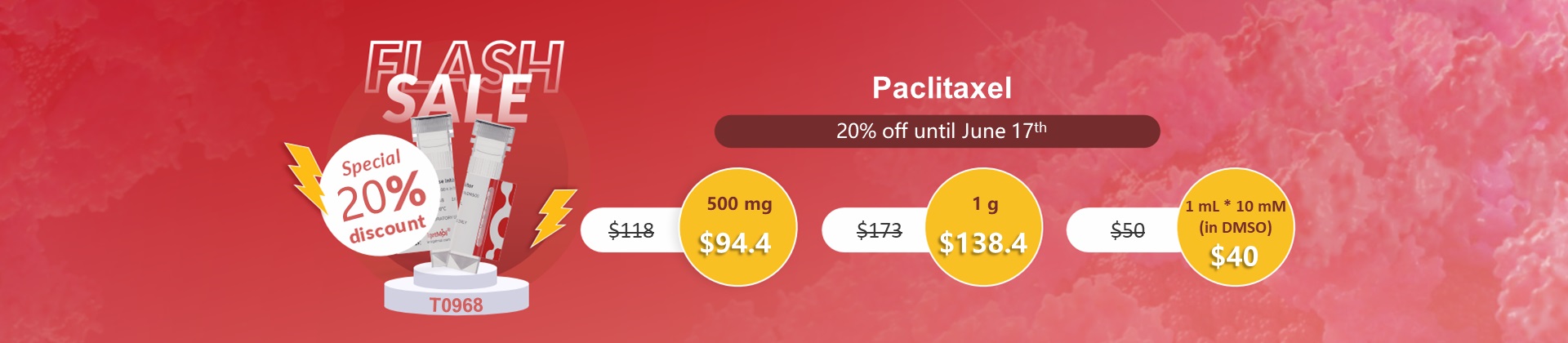Paclitaxel 80% discount
