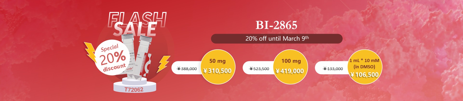 BI-2865 Special 80% discount