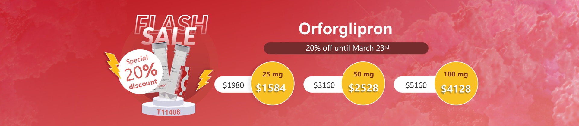 Orforglipron Special 80% discount